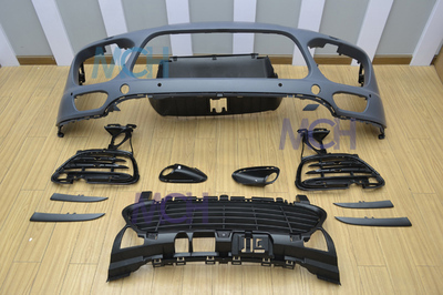 保時捷卡宴TURBO前包圍改裝指南——杭州天坤汽車用品專業解析