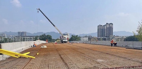 抓建設嚴防疫 蒲江縣重大項目復工復產火熱推進，基礎設施建設按下“快進鍵”